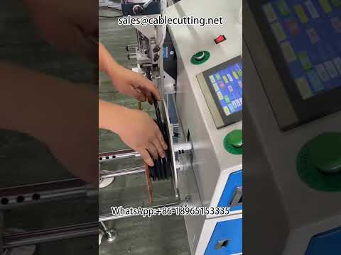 Floor-Standing Automatic Meter Counting, Row Cutting, Winding, and Tying Machine