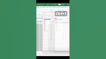 엑셀_EXCEL 휴대폰 번호 형식 클릭으로 하이푼(-)포함 자릿수 한번에 맞추기!엑셀 이것만!ENGINE #shorts