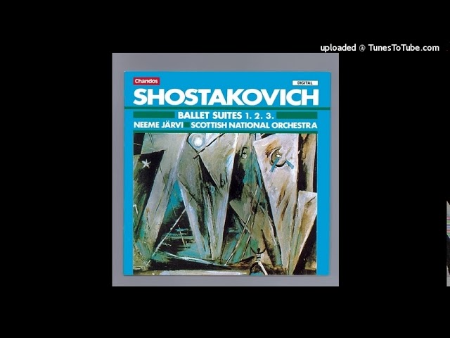 Chostakovitch - Suite de ballet n°1:Valse-badinage : Orch National Ecosse / N.Järvi