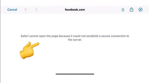 safari cannot open the page because it could not establish.. | PUBG | method number 2