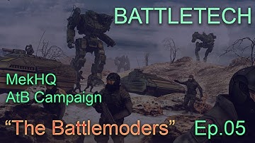 BATTLEMODE Plays: Battletech w/MekHQ Against the Bot | Ep. 005 | Battle in the Swamp