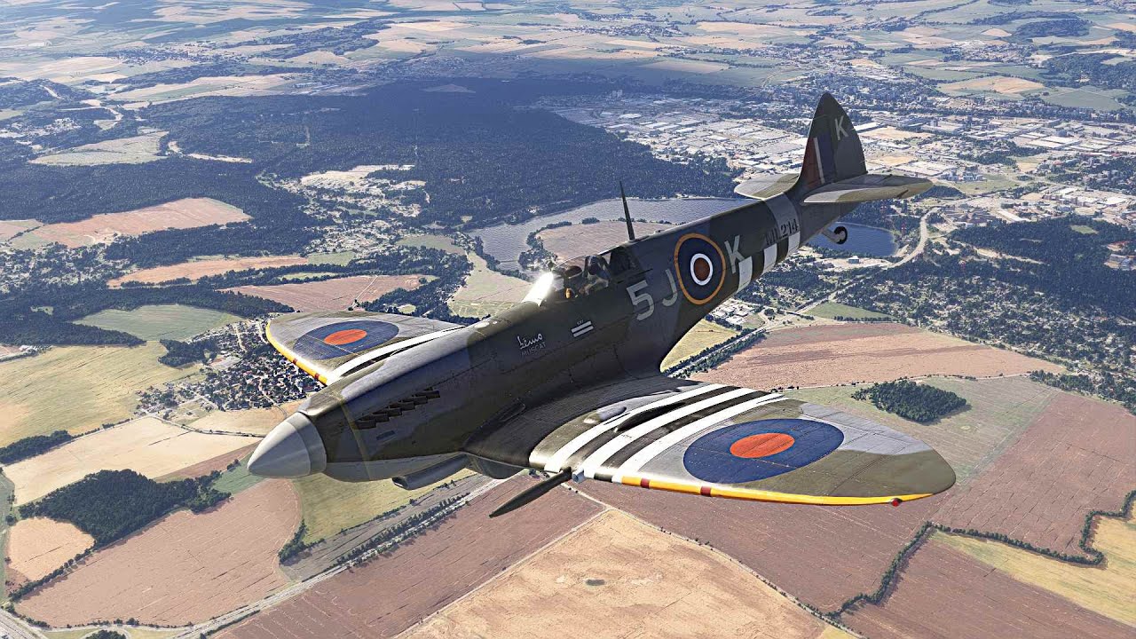 Microsoft Flight Simulator 2024 - Epružice - Spitfire 1