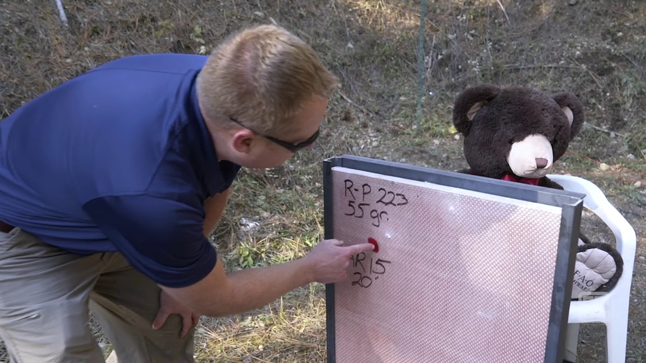 Bullet Resistant Panel Lvl 8 | AR15 Testing | Covenant Security Equipment