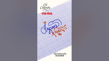 Beautiful Calligraphy Handwriting ❤️ #shorts #shortsfeed #handwriting #cursive #art #calligraphy