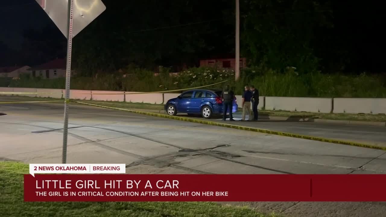 Little girl hit by car YouTube