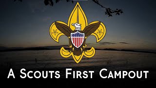 A Boy Scouts very first camp out