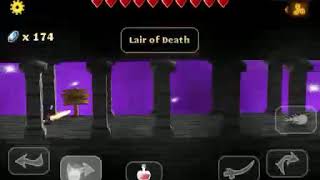 Swordigo "World's End Keep" level easiest way to walkthrough screenshot 5