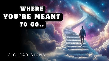 3 Clear Signs the Universe is Guiding Your Path | Are You on the Right Path | Law of Attraction