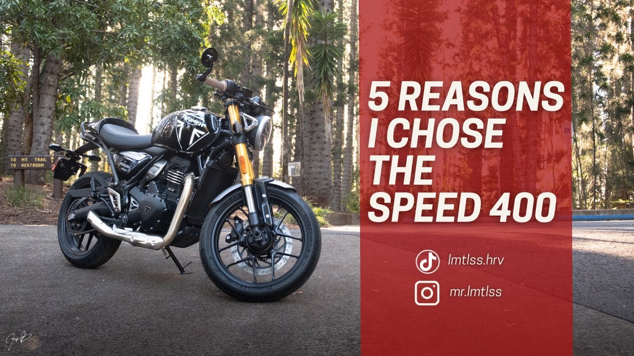 В качестве своего первого мотоцикла я выбрал Speed ​​400, и вот почему!