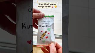 Paket Açılımı Jsmdkdkdk Öğretmenim Hediyemi Açıyor