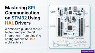 Mastering SPI Communication on STM32 Using HAL Drivers