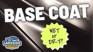 You Dont Have to Spray Base Coat Wet
