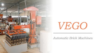 Fully Automatic Brick Machine. 30,000 bricks/day