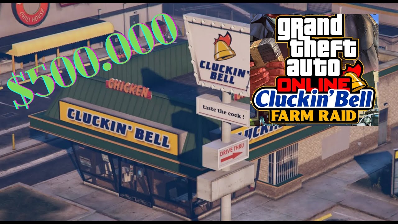 GTA Online Cluckin Bell Heist SOLO 500 000 YouTube 