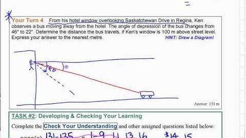 Ma10 Trig4 (2) Problem Involving Overlapping Triangles (sec 3.3)