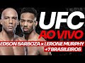  ufc ao vivo edson barboza x lerone murphy luana pinheiro vinicius salvador warley alves e kr