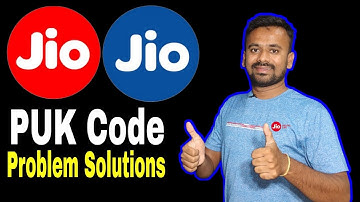 How to Know Jio PUK Code in Telugu || How to Get Jio PUK Code in Telugu