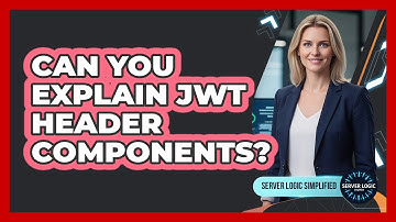 Can You Explain JWT Header Components?