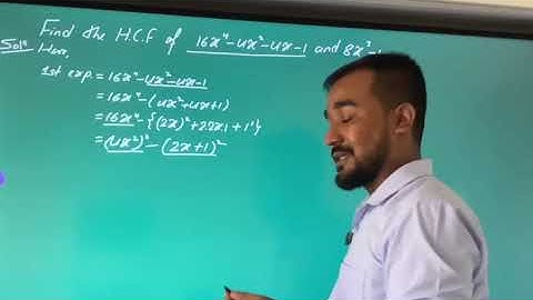 HCF and LCM | Class -9 math | Factorization |Vedanta publication 