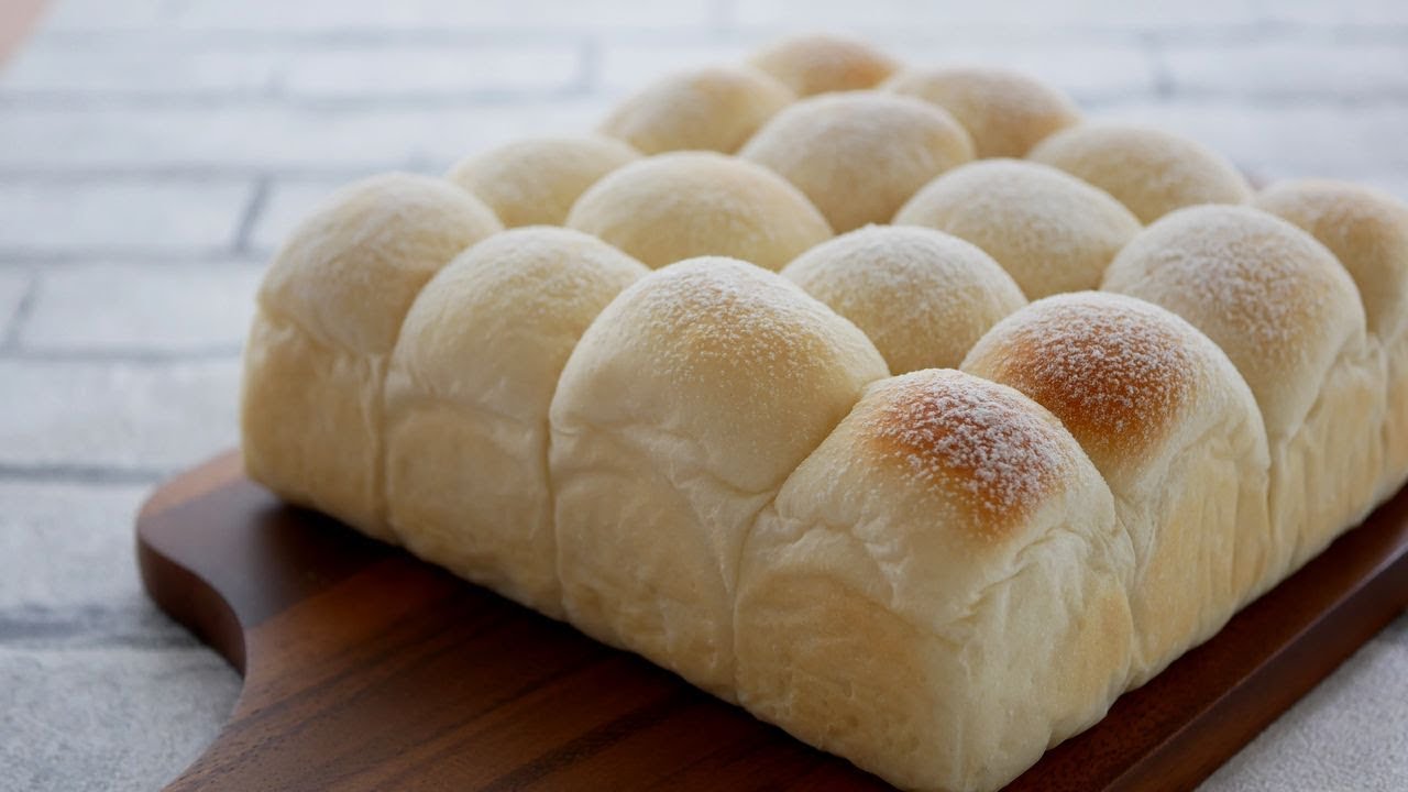 ふわふわ 柔らかすぎるミルクちぎりパン Soft And Fluffy Milk Bread Youtube