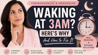 Sleep Problems in Menopause? Here’s Why You Wake at 3AM (And How to Fix It)
