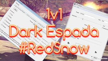 1v1 Dark Espada #RedSnow