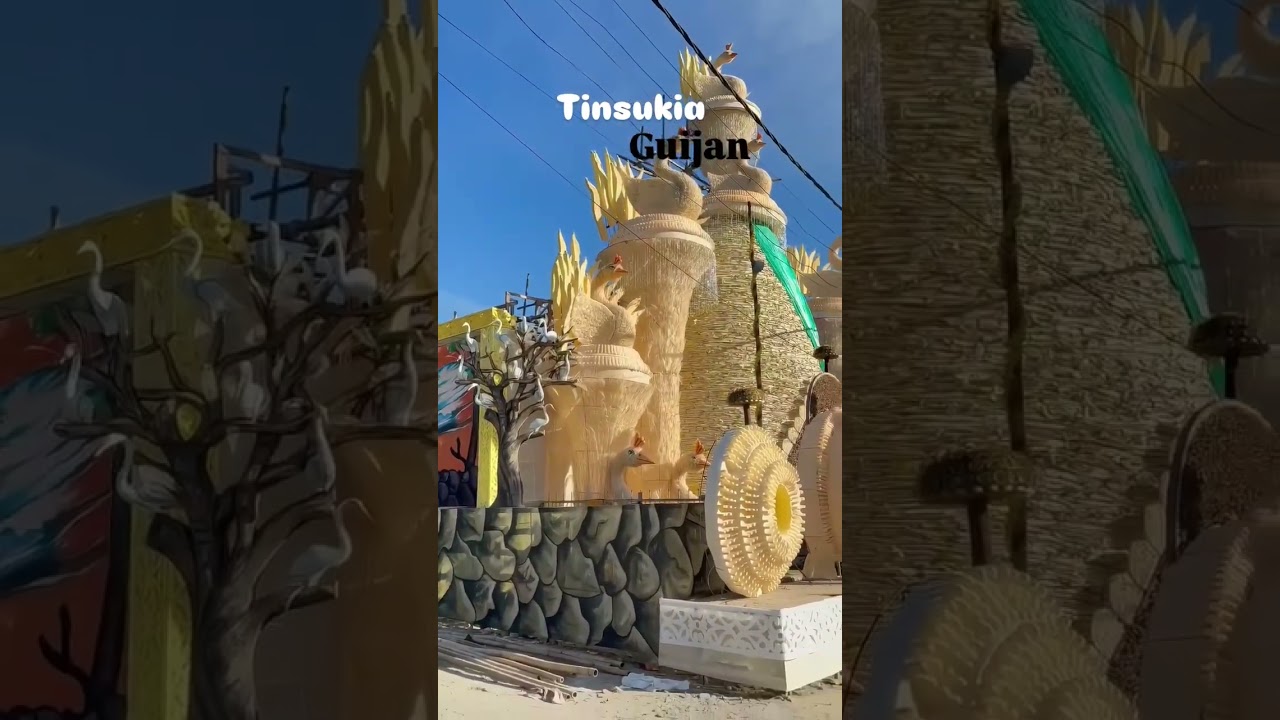 Tinsukia Durga puja pandal 