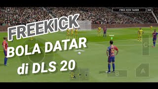 Freekick Bola Datar di DLS 20