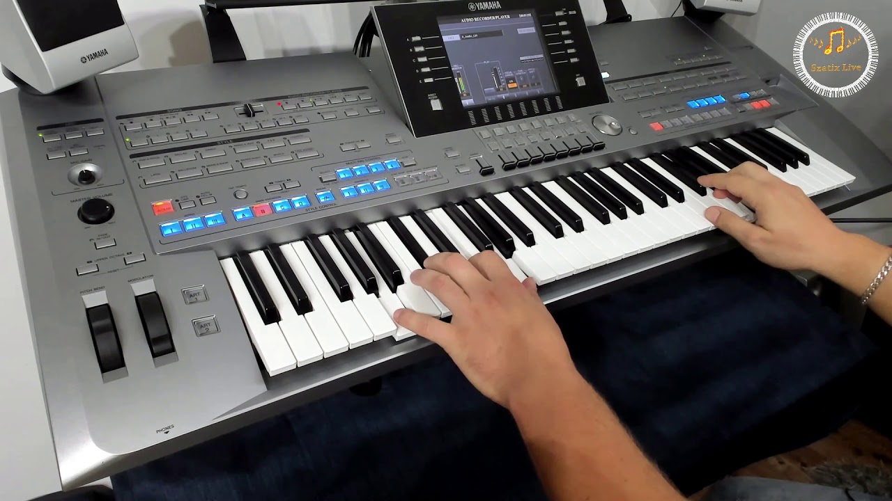 Czerwone Róże Są ( Cover by Szatix Live ) Yamaha Tyros 5 lata 80