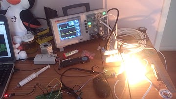 Controlling an AC Lamp dimming using STM32F4Discover and NuttX ("We are hacker babe"))
