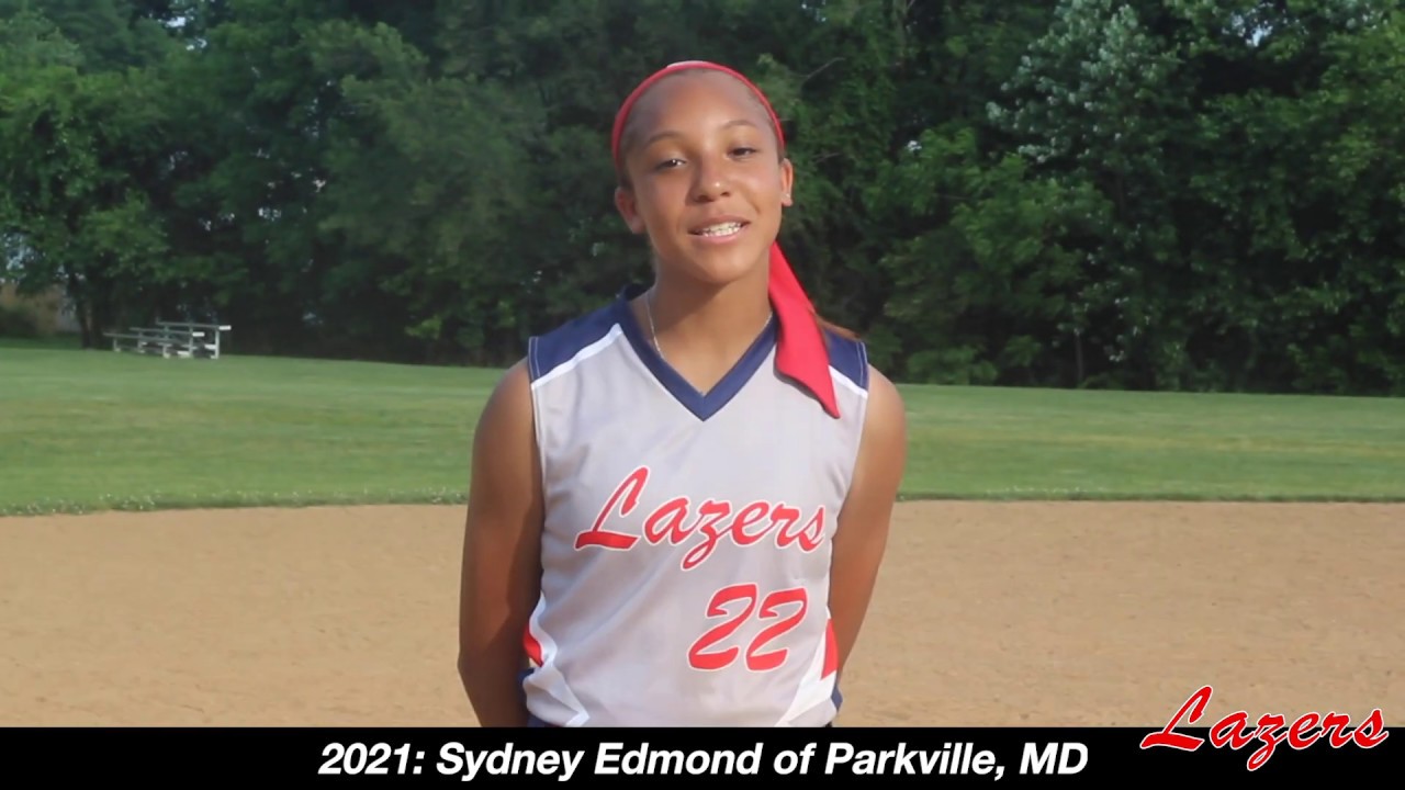 2021 Sydney Edmond Softball Skills Video YouTube