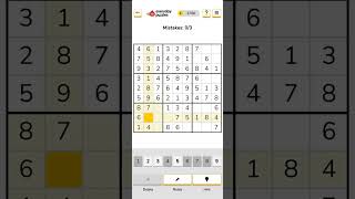 Everyday Puzzles - Sudoku - Hard Mode - October 5 2026 - Solution Walkthrough 