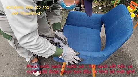 Cách giặt ghế nỉ đơn giản và hiệu quả.