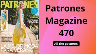 #Patrones470 June 2025 #sewingmagazine #PatronesMagazine #Patrones470 flip through