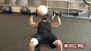 MuscleDog.com Presents: Dumbbell Flat Bench Press