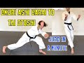 JUDO IN A MINUTE! Okuri Ashi Barai to Tai Otoshi