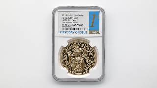 2026 オランダ 公式リストライク ライオンダラー 金貨 2オンス