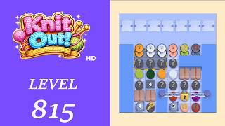 Knit Out - Level 815 Solution Walkthrough | No Boosters used