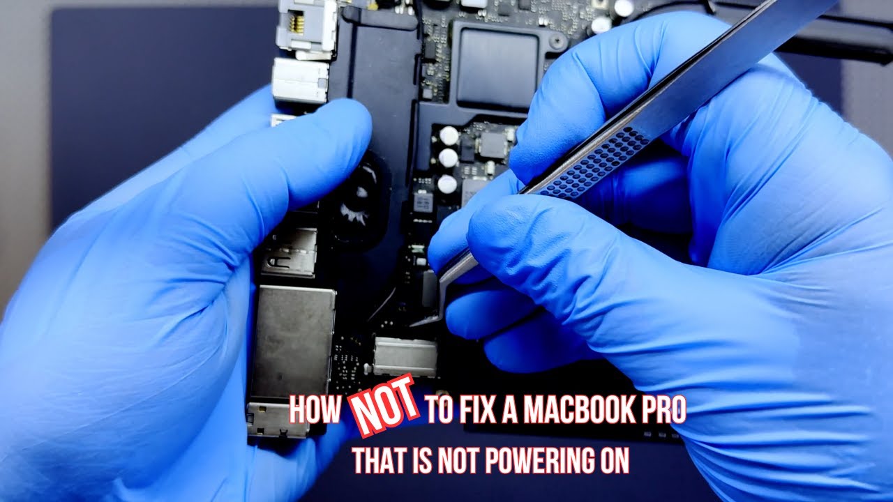 How to fix a Macbook Pro that is not turning on.(820-2936 & 820-3115) # ...