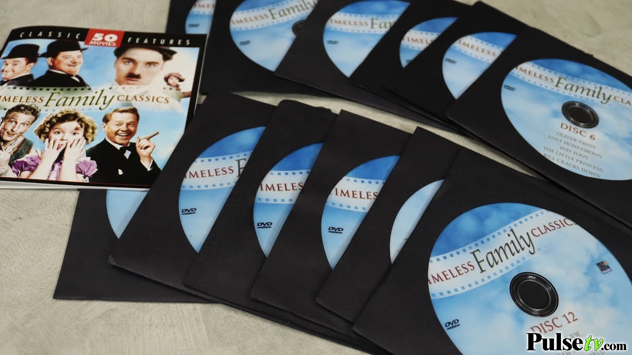 Timeless Family Classics Collection 50 Features Films on 12 DVDs YouTube
