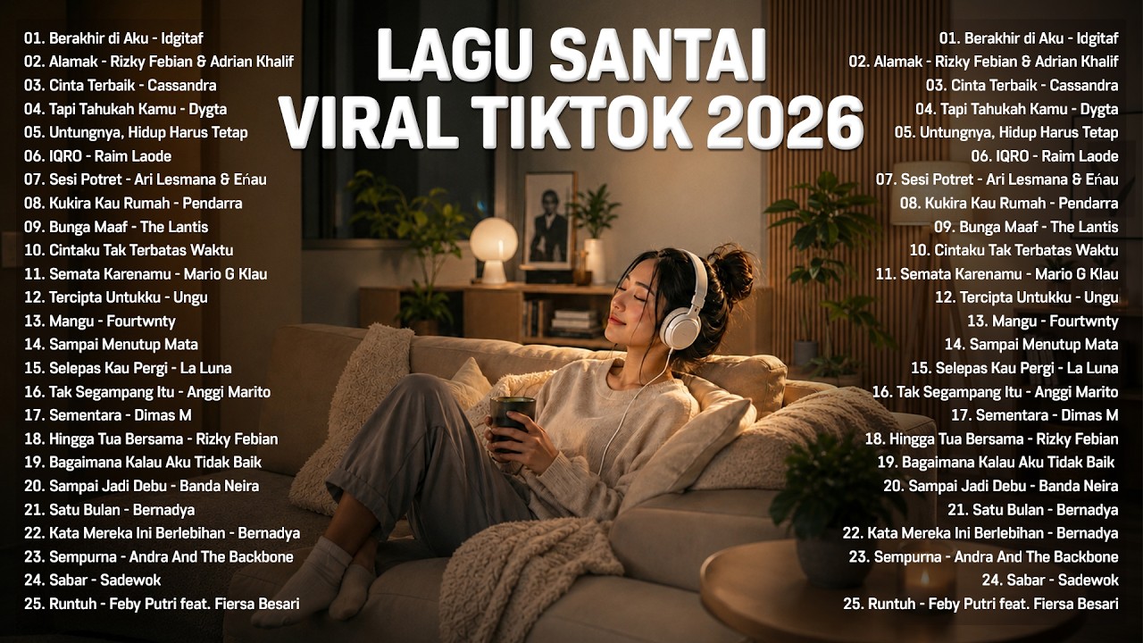 Lagu Santai Viral Tiktok 2026 — Lagu Pop Indonesia Terbaru 2026 | Top Hits Indonesia 2026