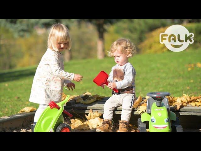 Tracteur à pédales country farmer avec remorque - OOGarden