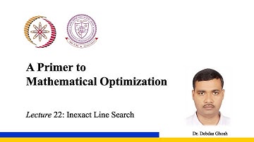 Lecture 22: Inexact Line Search
