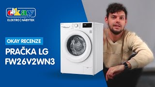 LG FW26V2WN3: IDEÁLNÍ PRAČKA DO MALÉ KOUPELNY | OKAY RECENZE