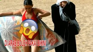 TERLANJUR VIRAL!! WANITA ARAB BERBIKINI RIA DI PANTAI - PERATURAN ARAB SAUDI TERBARU 2018