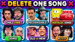 ❌ DELETE ONE SONG ❌ Random Rules, New Rules, 6 Songs to Choose From! | Music Quiz 2025