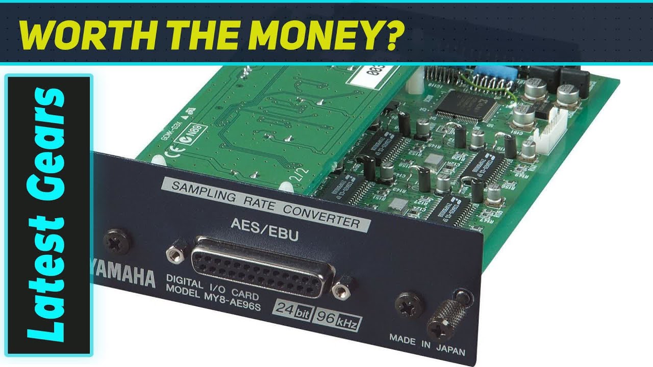 Yamaha 8-Ch AES I/O Card: The Essential Upgrade for Your 02R