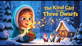 The Kind Girl and the Three Dwarfs | A Beautiful Moral Story About Kindness | English Fairy Tale