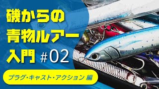 【磯からの青物ルアー入門#2】初めてのロックショアゲーム - ”プラグ・キャスト・アクション”解説編