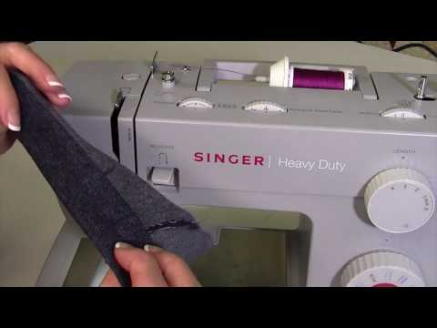 Getting Started Heavy Duty 4411: Select a Stitch 